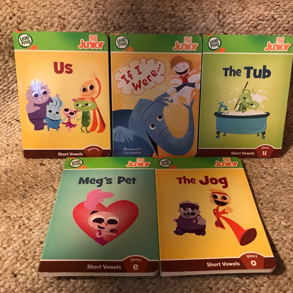 Books (Hardbooks): Leap Frog Tag Junior Books